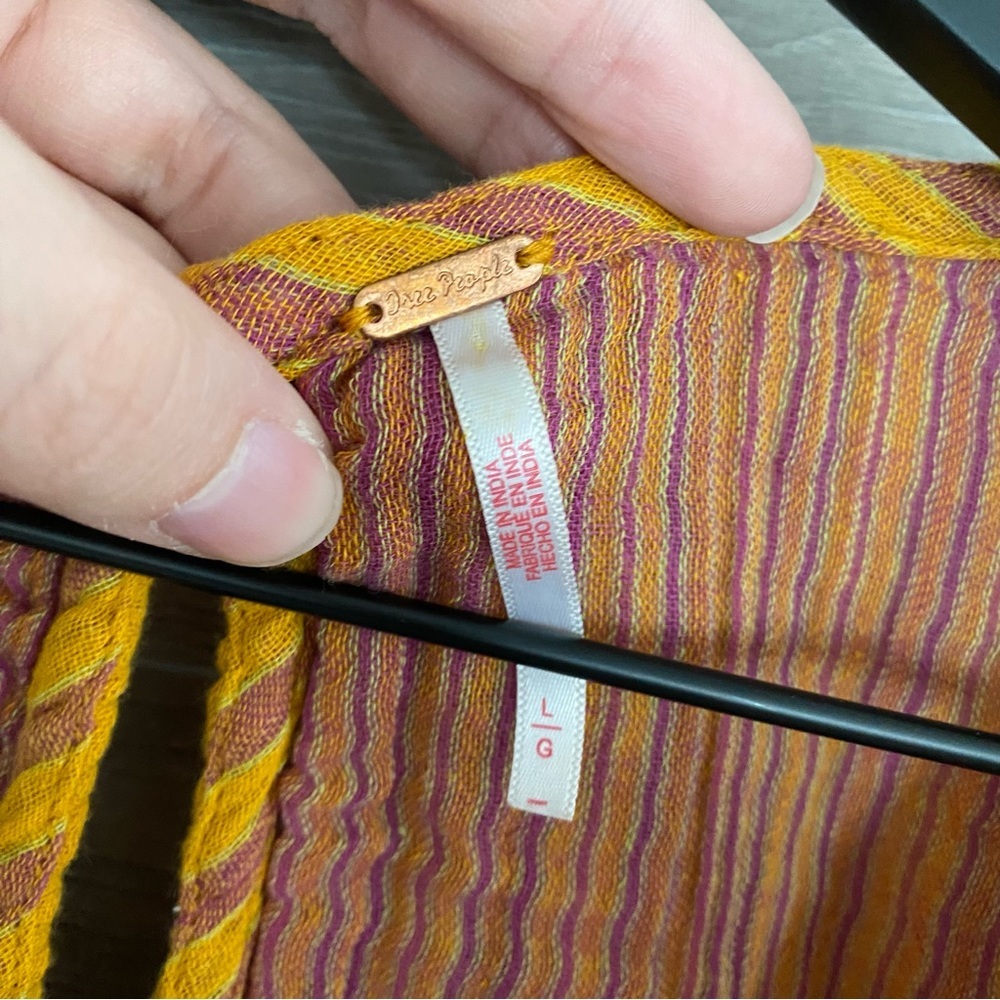 Free People Gauzey Cotton Tank Top - Picture 3 of 7